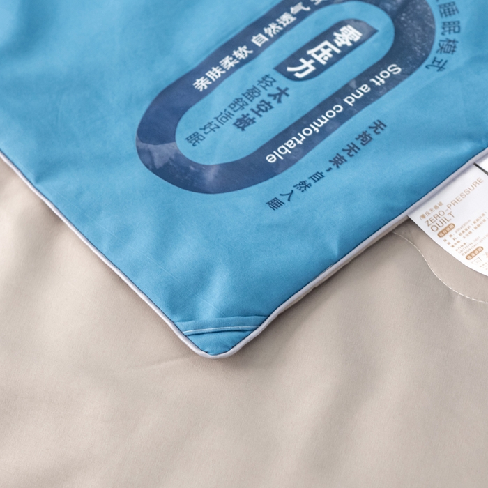 91家纺网 家纺一手货源 找家纺 好老表被业 2025新款超柔云朵被芯零压被子 零压被夏被绗缝