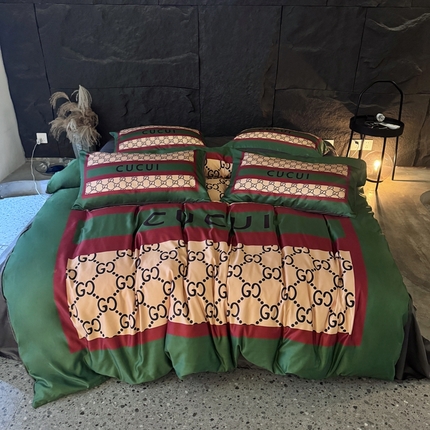 丽斐纺织 2025新款冰丝四件套 新国风中古