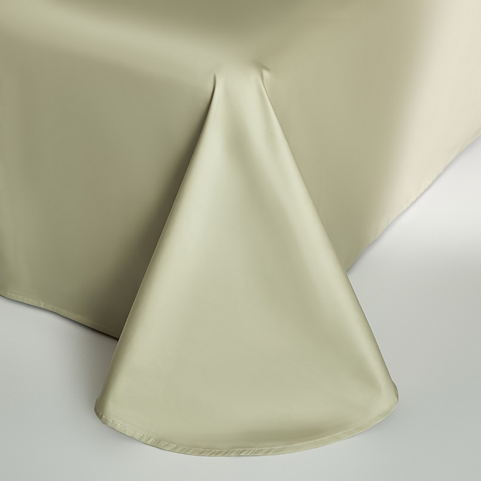 91家纺网 家纺一手货源 找家纺 禾时 2025新款轻奢A类100SPro新疆长绒棉四件套全棉纯棉高定款 抹茶绿