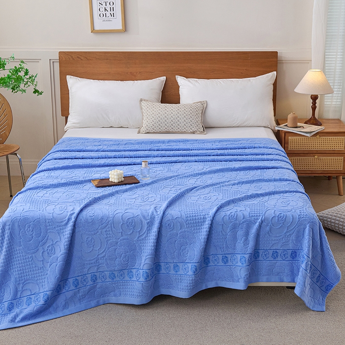 91家纺网 家纺一手货源 找家纺 （总）悦然毛巾被 2025新款经典纯棉毛巾毯