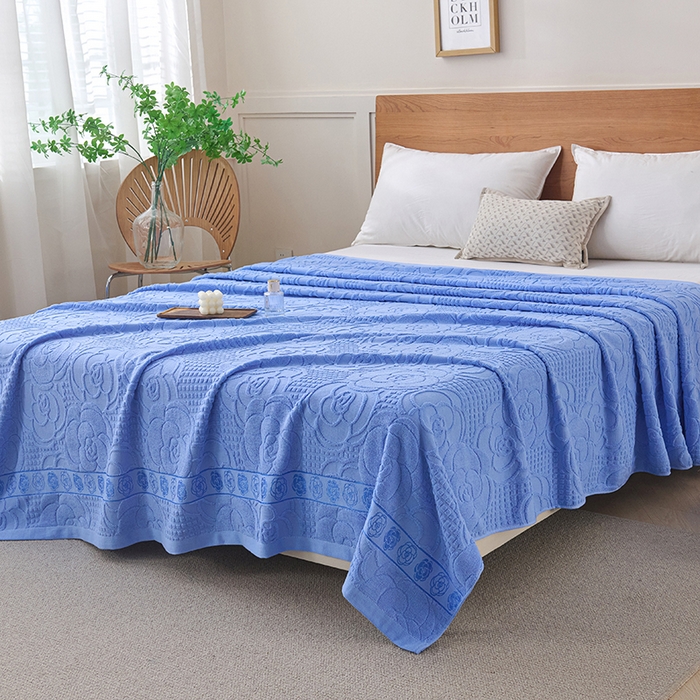 91家纺网 家纺一手货源 找家纺 （总）悦然毛巾被 2025新款经典纯棉毛巾毯