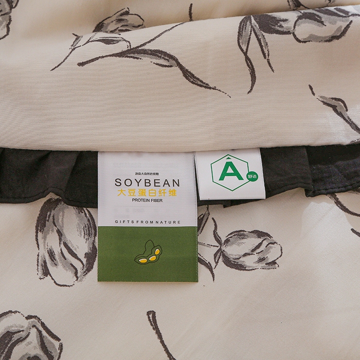 91家纺网 家纺一手货源 找家纺 薇玛仕 2025新款韩版宽边水洗棉大豆夏被赫本风亲肤柔软夏季薄被子 赫本-玫瑰