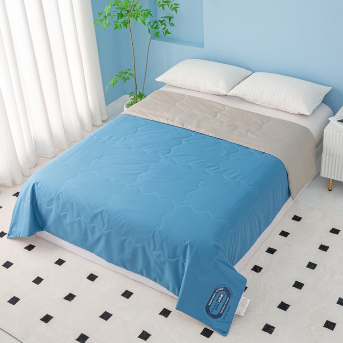 91家纺网 家纺一手货源 找家纺 好老表被业 2025新款超柔云朵被芯零压被子 零压被夏被绗缝