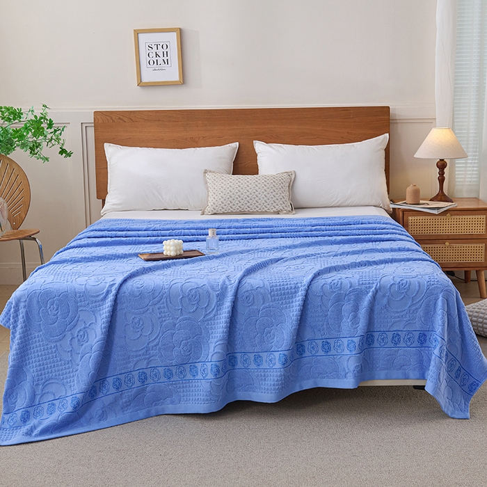 91家纺网 家纺一手货源 找家纺 （总）悦然毛巾被 2025新款经典纯棉毛巾毯