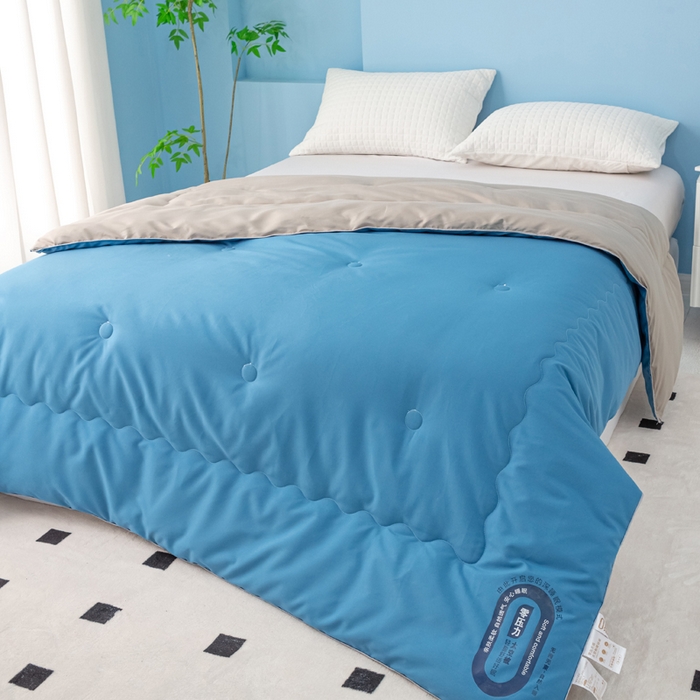 91家纺网 家纺一手货源 找家纺 好老表被业 2025新款超柔云朵被芯零压被子 零压被套口绗缝