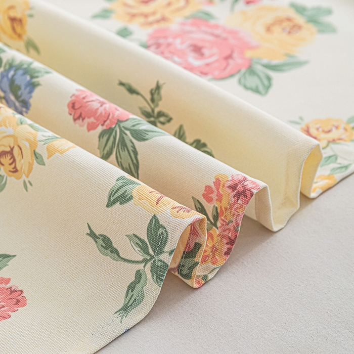 91家纺网 家纺一手货源 找家纺 芃成家纺 2025新款加厚老粗布床单 繁花