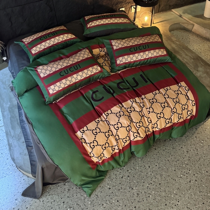 91家纺网 家纺一手货源 找家纺 丽斐纺织 2025新款冰丝四件套 新国风中古