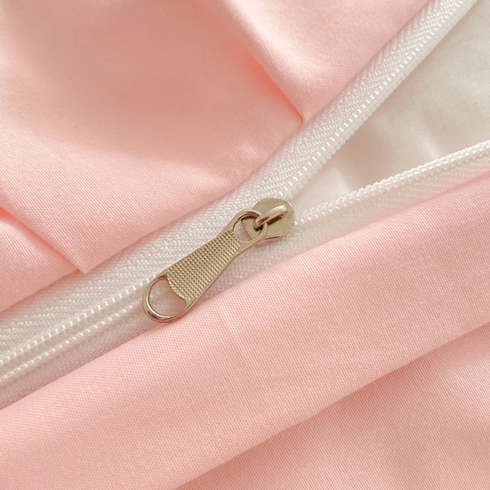 91家纺网 家纺一手货源 找家纺 雨菲家纺 2025新款公主风水洗棉四件套-星月 星月粉白