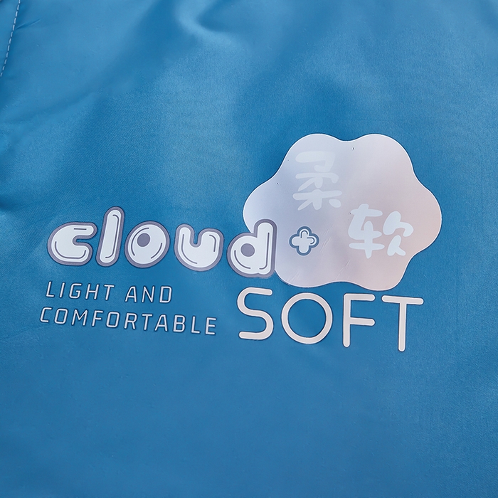 91家纺网 家纺一手货源 找家纺 好老表被业 2025新款超柔云朵被芯零压被子 云柔棉蓝白