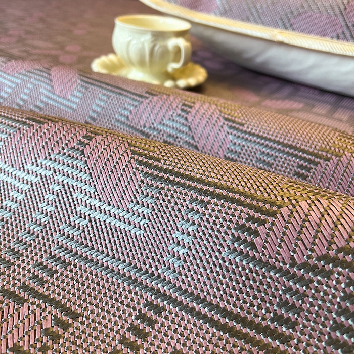 91家纺网 家纺一手货源 找家纺 网红馆（ck家纺） 2025新款可脱卸床裙款冰藤席-盛夏繁星 莲红