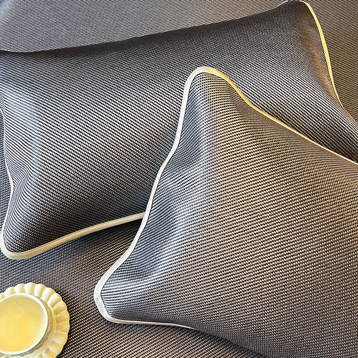 91家纺网 家纺一手货源 找家纺 网红馆（ck家纺） 2025新款可脱卸床裙款冰藤席-盛夏繁星 灰咖