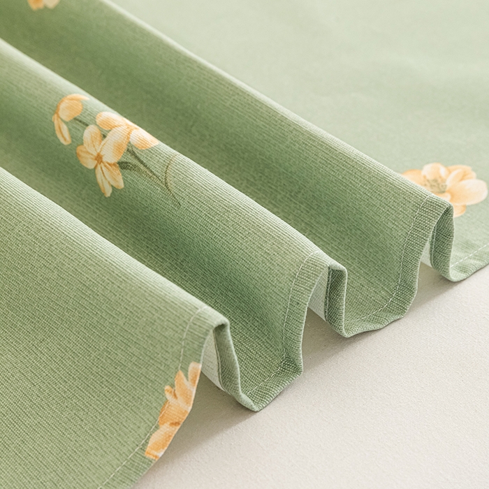 91家纺网 家纺一手货源 找家纺 芃成家纺 2025新款加厚老粗布床单 春意