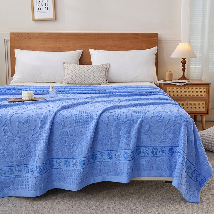 91家纺网 家纺一手货源 找家纺 （总）悦然毛巾被 2025新款经典纯棉毛巾毯