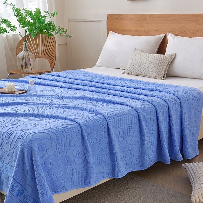 91家纺网 家纺一手货源 找家纺 （总）悦然毛巾被 2025新款经典纯棉毛巾毯