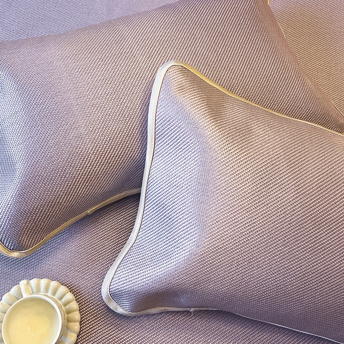 91家纺网 家纺一手货源 找家纺 网红馆（ck家纺） 2025新款可脱卸床裙款冰藤席-盛夏繁星 烟粉