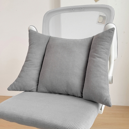 91家纺网 家纺一手货源 找家纺 （总）囍莱家纺 2025新款靠垫办公室护腰靠垫靠背垫座椅工位腰垫腰枕椅子久坐腰部靠枕