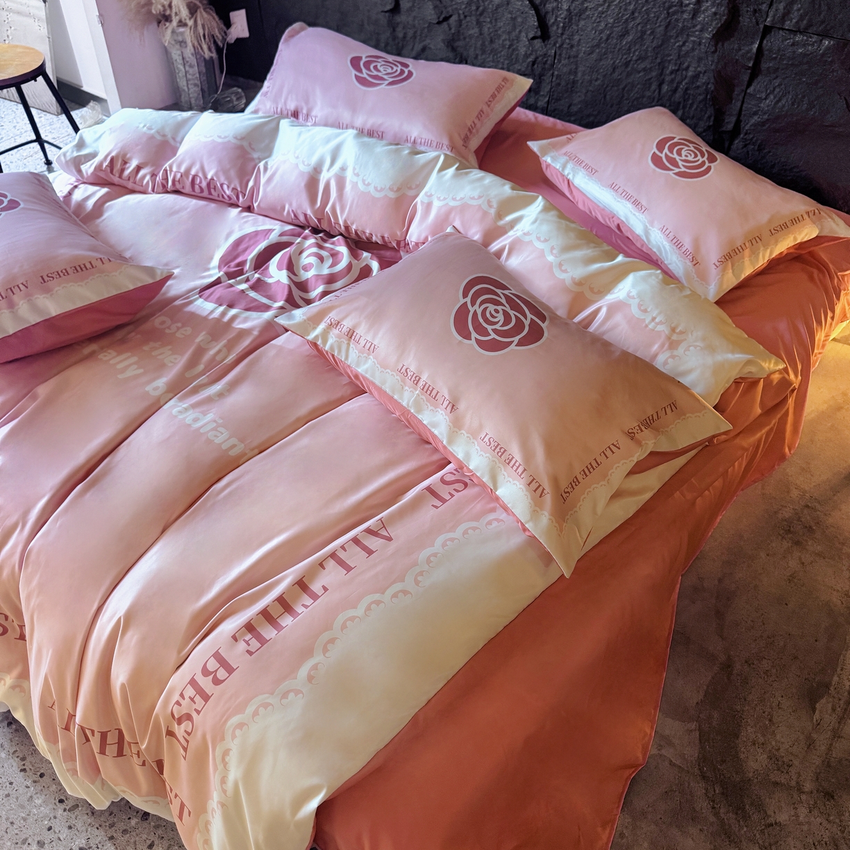 91家纺网 家纺一手货源 找家纺 （总）丽斐纺织 2025新款冰丝四件套