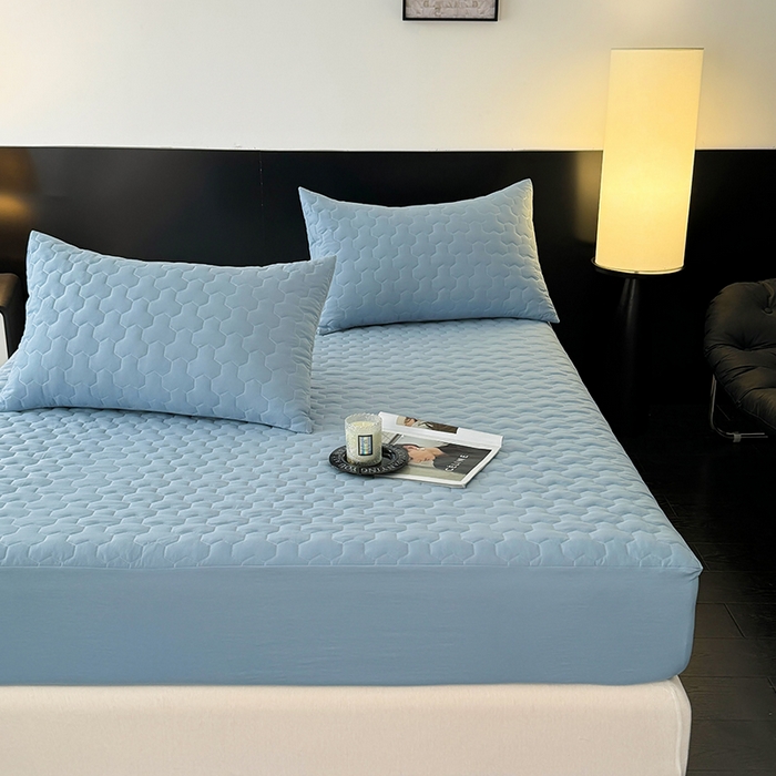 91家纺网 家纺一手货源 找家纺 （总）十一家居 2025新款A类磨毛夹棉床笠