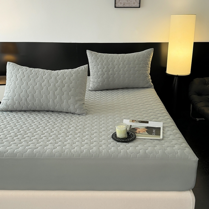 91家纺网 家纺一手货源 找家纺 （总）十一家居 2025新款A类磨毛夹棉床笠