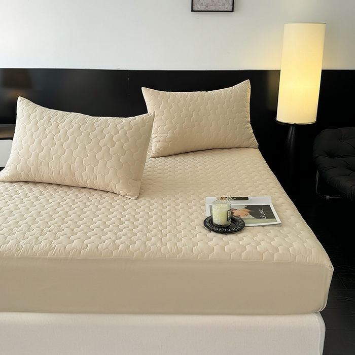 91家纺网 家纺一手货源 找家纺 （总）十一家居 2025新款A类磨毛夹棉床笠