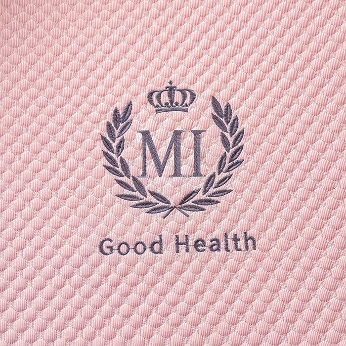 91家纺网 家纺一手货源 找家纺 莉莉安家纺 2025新款禾风系列工艺款凉豆豆凉席床笠款三件套单件 禾风-粉（床笠款）