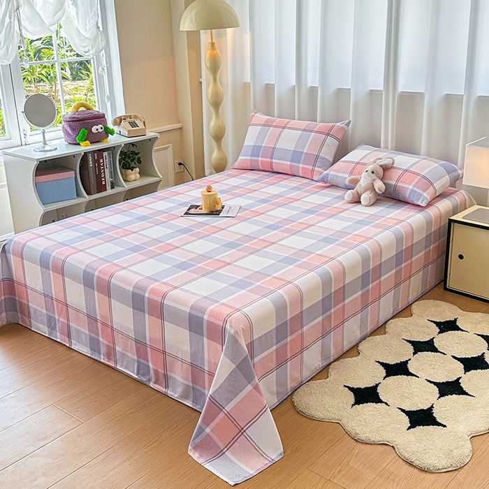 91家纺网 家纺一手货源 找家纺 （总）雨彤家纺 2025新款A类母婴级软糯糯云朵水洗棉床单