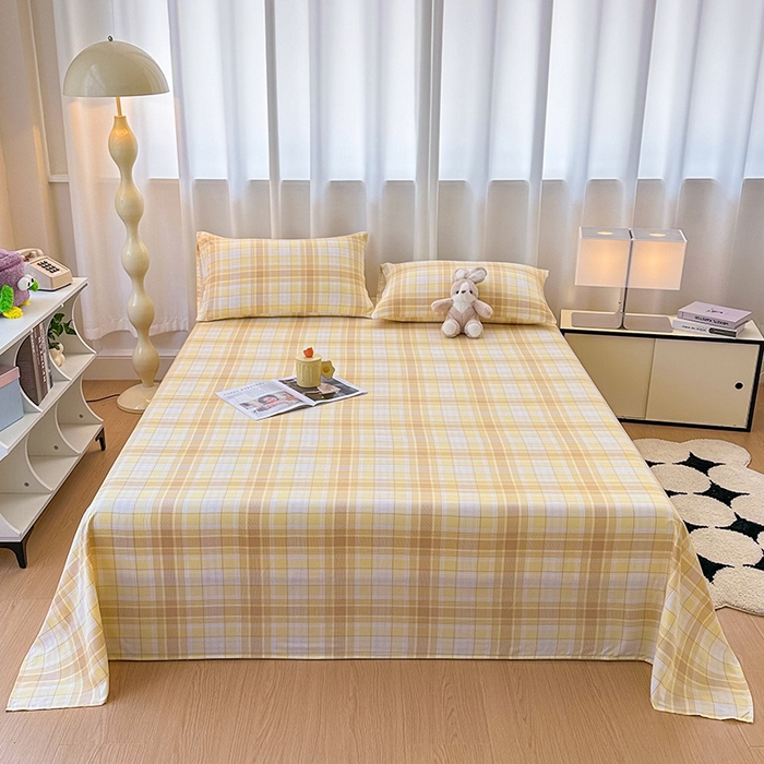 91家纺网 家纺一手货源 找家纺 （总）雨彤家纺 2025新款A类母婴级软糯糯云朵水洗棉床单