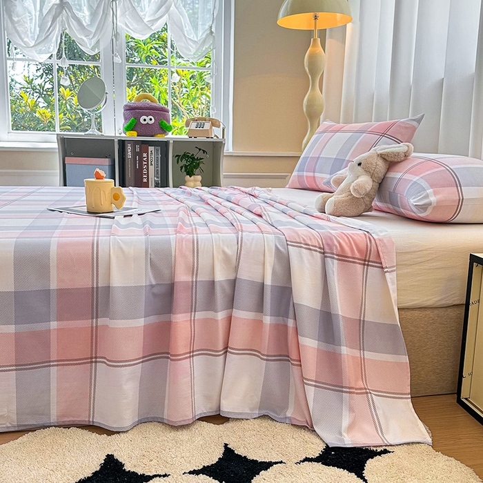 91家纺网 家纺一手货源 找家纺 （总）雨彤家纺 2025新款A类母婴级软糯糯云朵水洗棉床单