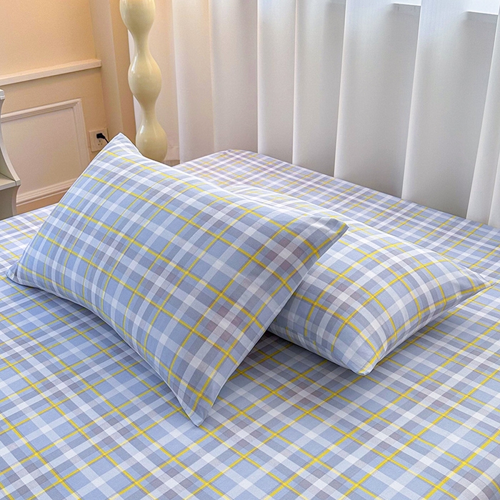 91家纺网 家纺一手货源 找家纺 雨彤家纺 2025新款A类母婴级软糯糯云朵水洗棉床单 芙兰仕