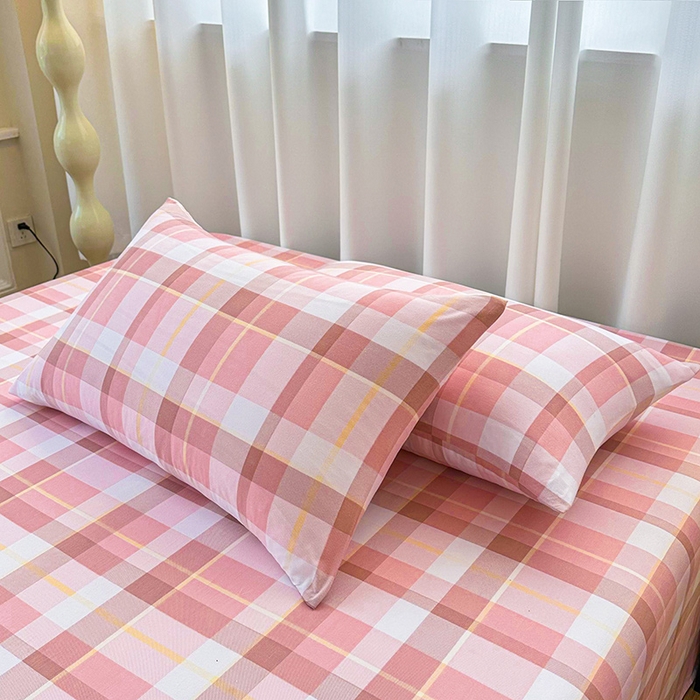 91家纺网 家纺一手货源 找家纺 雨彤家纺 2025新款A类母婴级软糯糯云朵水洗棉床单 曼迪格