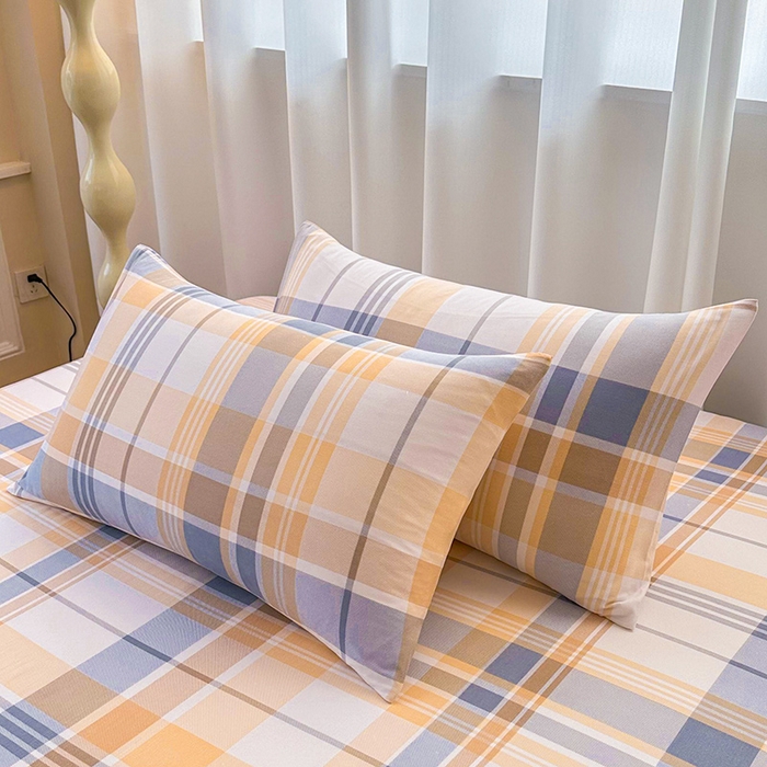 91家纺网 家纺一手货源 找家纺 雨彤家纺 2025新款A类母婴级软糯糯云朵水洗棉床单 科曼格