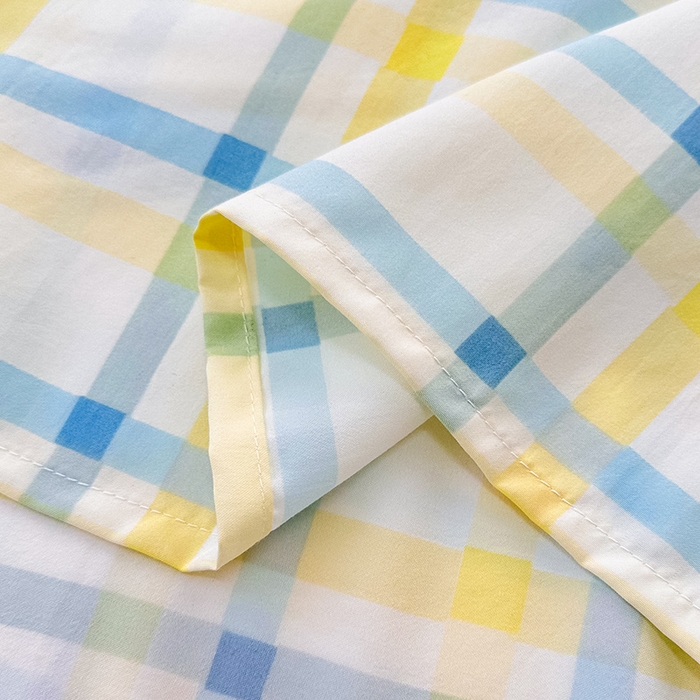 91家纺网 家纺一手货源 找家纺 雨彤家纺 2025新款A类母婴级软糯糯云朵水洗棉床单 格心生活