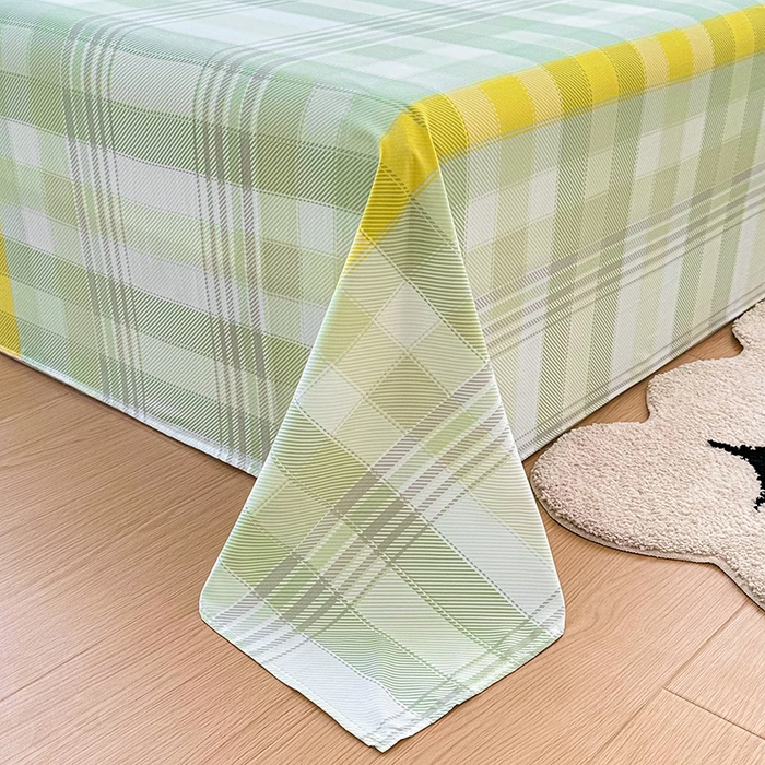 91家纺网 家纺一手货源 找家纺 雨彤家纺 2025新款A类母婴级软糯糯云朵水洗棉床单 安格尔