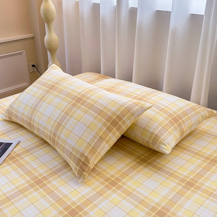 91家纺网 家纺一手货源 找家纺 雨彤家纺 2025新款A类母婴级软糯糯云朵水洗棉床单 希格文