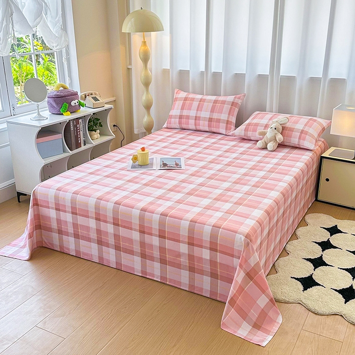 91家纺网 家纺一手货源 找家纺 雨彤家纺 2025新款A类母婴级软糯糯云朵水洗棉床单 曼迪格