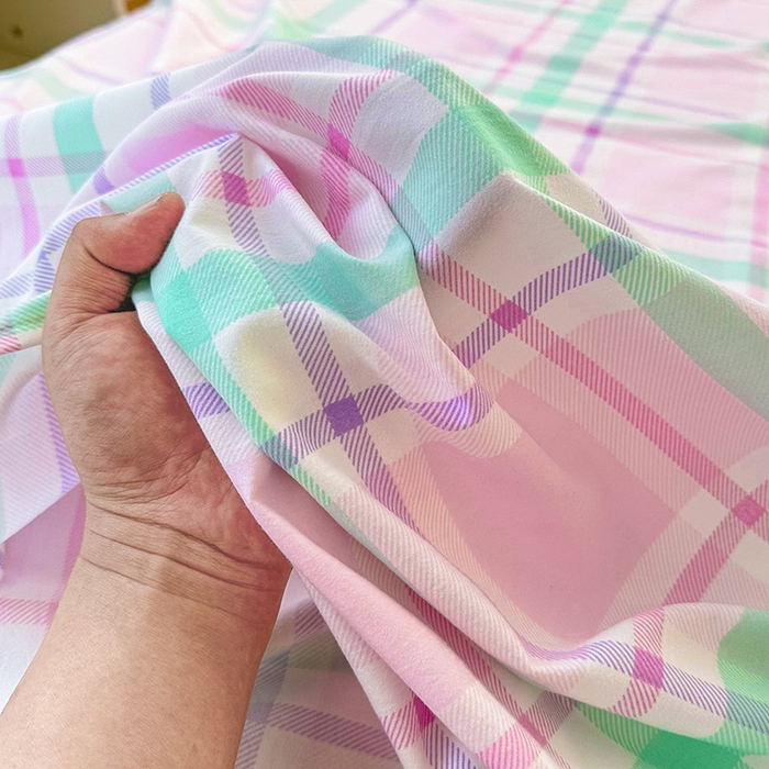 91家纺网 家纺一手货源 找家纺 雨彤家纺 2025新款A类母婴级软糯糯云朵水洗棉床单 百川-红