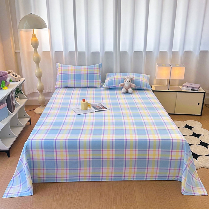 91家纺网 家纺一手货源 找家纺 （总）雨彤家纺 2025新款A类母婴级软糯糯云朵水洗棉床单