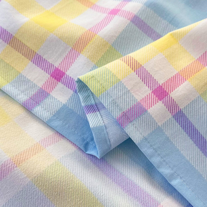 91家纺网 家纺一手货源 找家纺 雨彤家纺 2025新款A类母婴级软糯糯云朵水洗棉床单 弗罗格