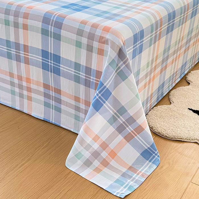 91家纺网 家纺一手货源 找家纺 雨彤家纺 2025新款A类母婴级软糯糯云朵水洗棉床单 索尔