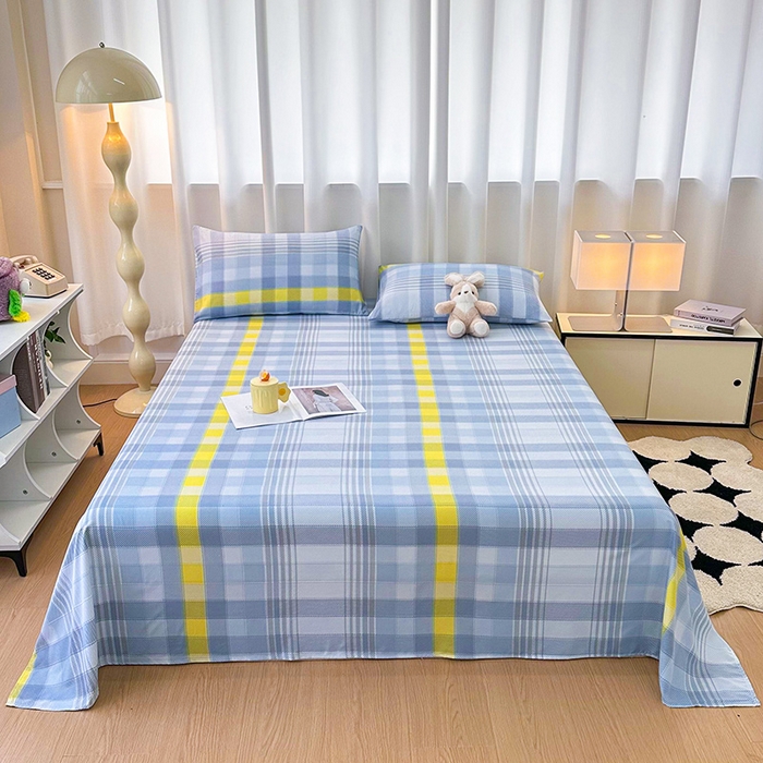 91家纺网 家纺一手货源 找家纺 （总）雨彤家纺 2025新款A类母婴级软糯糯云朵水洗棉床单