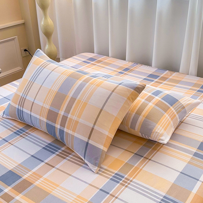 91家纺网 家纺一手货源 找家纺 雨彤家纺 2025新款A类母婴级软糯糯云朵水洗棉床单 科曼格