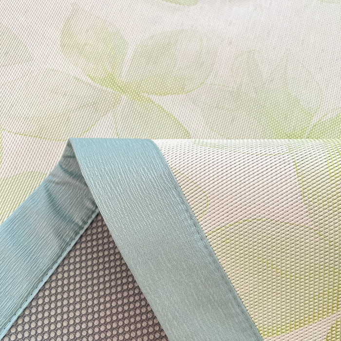 91家纺网 家纺一手货源 找家纺 安哆啦家纺 2025新款A类印花冰藤凉席针织棉牛奶丝夏被夏凉被空调被四件套 清新怡人