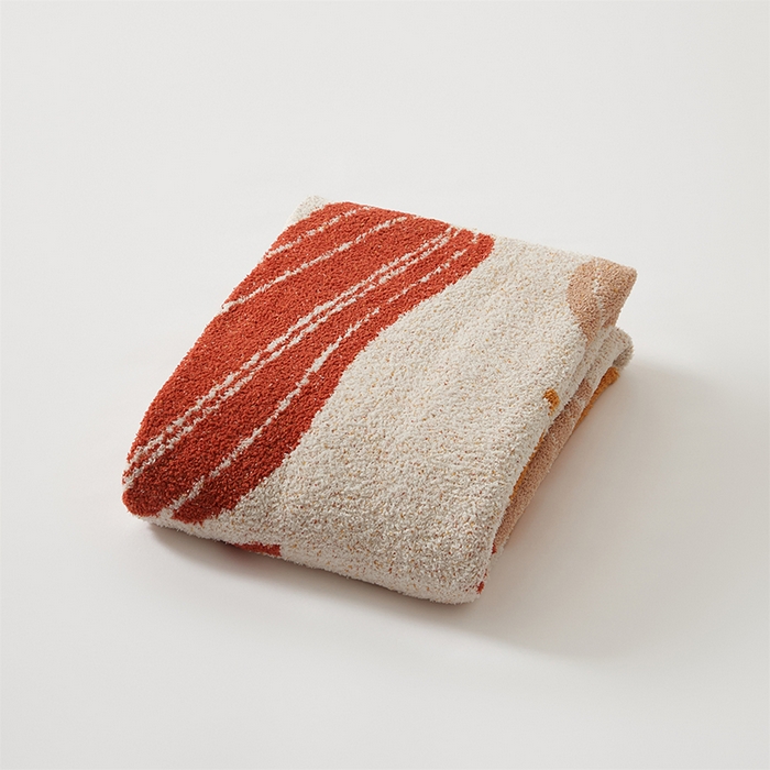 91家纺网 家纺一手货源 找家纺 暖绵绵2025新款半边绒涤纶混纺毯子抱枕套 塔吉尔