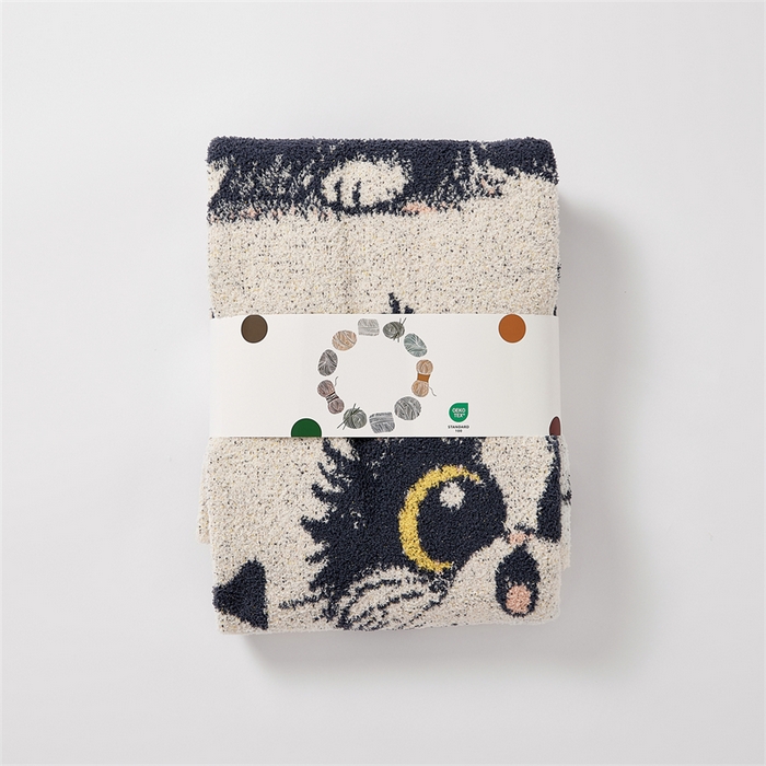 91家纺网 家纺一手货源 找家纺 暖绵绵2025新款半边绒涤纶混纺毯子抱枕套 鲁西格