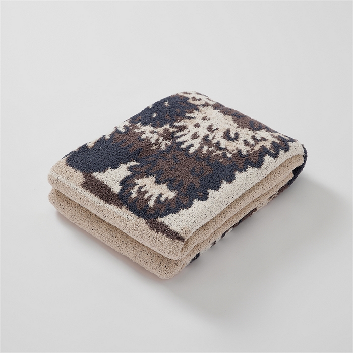 91家纺网 家纺一手货源 找家纺 暖绵绵2025新款半边绒涤纶混纺毯子抱枕套 菲比