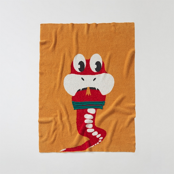 91家纺网 家纺一手货源 找家纺 暖绵绵2025新款半边绒涤纶混纺毯子抱枕套 依维亚