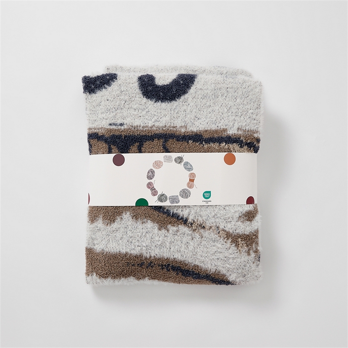 91家纺网 家纺一手货源 找家纺 暖绵绵2025新款半边绒涤纶混纺毯子抱枕套 卡特