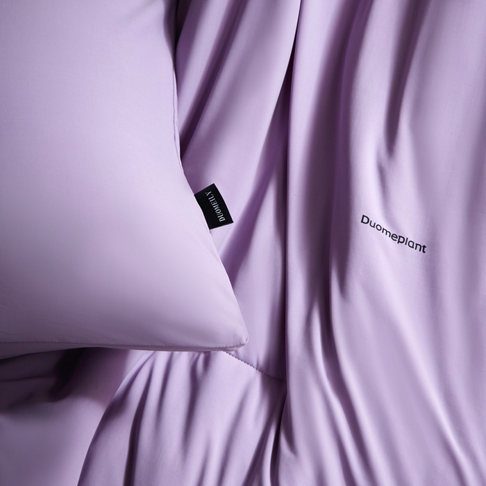 91家纺网 家纺一手货源 找家纺 朵美2025新款恒温深睡夏被含精致礼品袋 马卡龙-风信紫