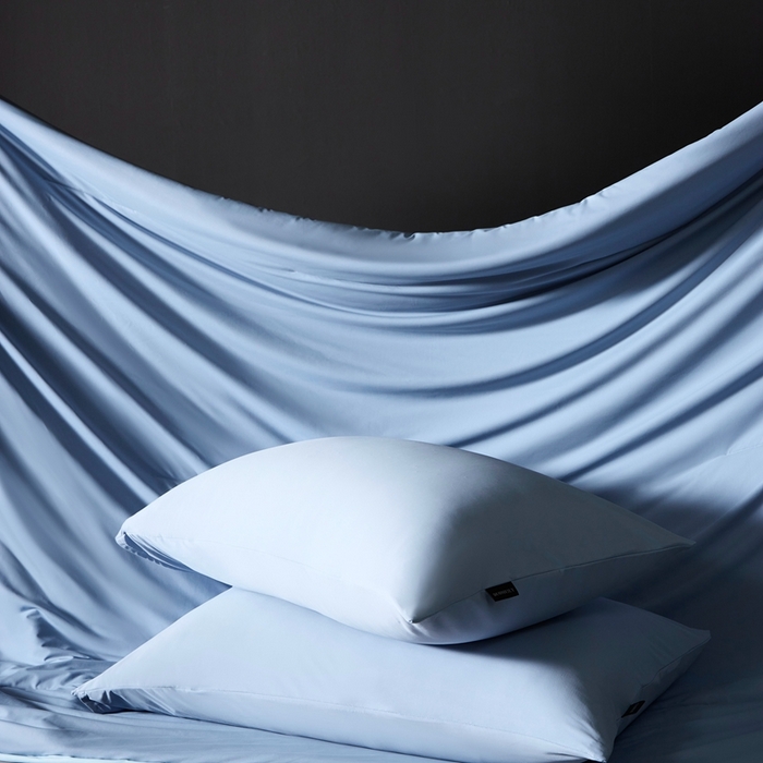 91家纺网 家纺一手货源 找家纺 朵美2025新款恒温深睡夏被含精致礼品袋 马卡龙-谷蓝