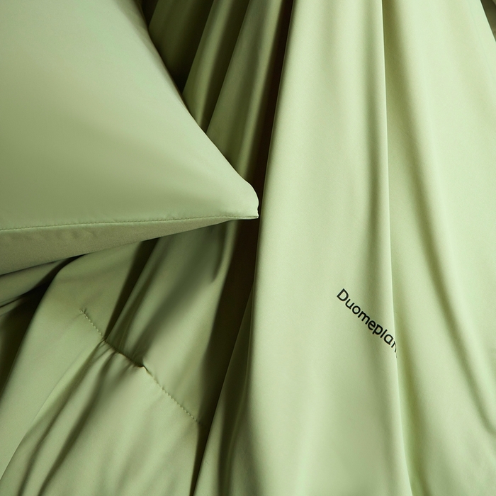 91家纺网 家纺一手货源 找家纺 朵美2025新款恒温深睡夏被含精致礼品袋 马卡龙-柳绿
